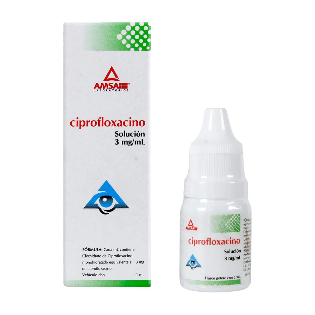 Ciprofloxacino Ofteno 5 Ml